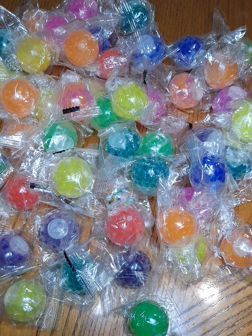 5 Party Splash Assorted Color Squishy Balls